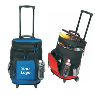 Deluxe Ripstop Rolling Cooler w/removable Liner 1