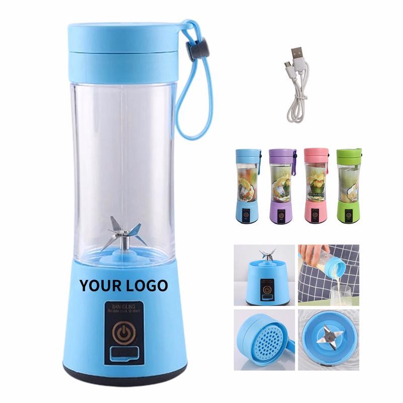 Portable Personal Blender Bottle 9.2" x 3.1" Rechargeable