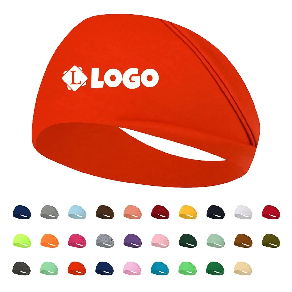 Customizable Colorful Sports Headband 1