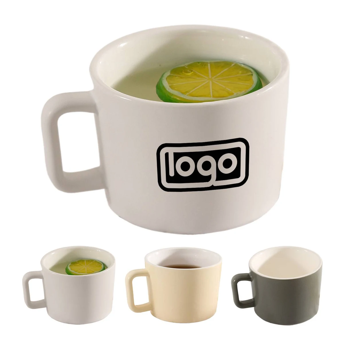 10oz Compact Ceramic Coffee Mug 1