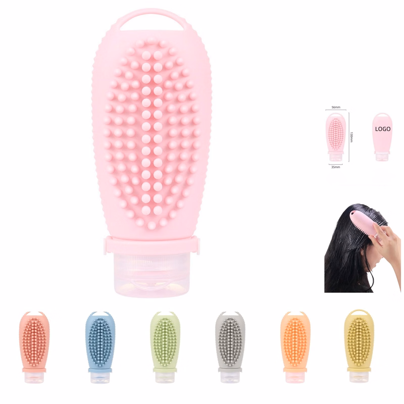 Travel Bottle With Tooth Comb