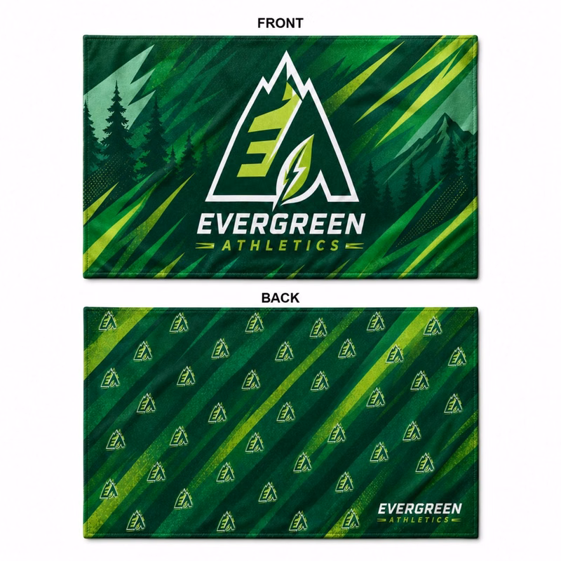 24 Hr Express Ship - Microfiber Moisture Wicking, Cooling, Sports Suede 2- Sided Towel, 12x18