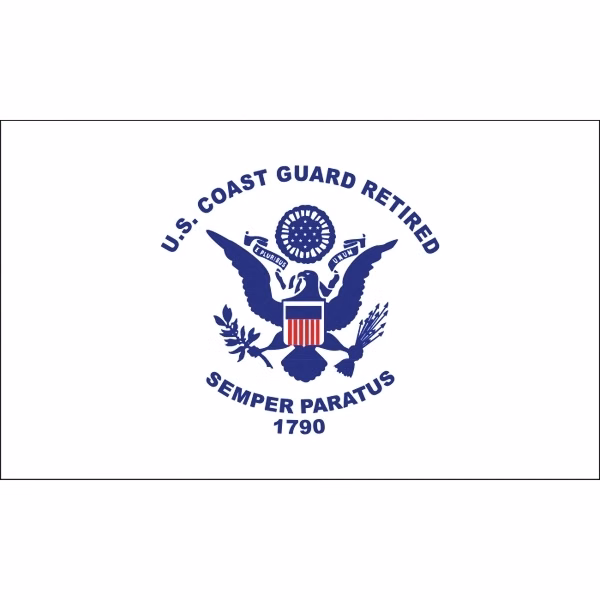 Military Flag - Coast Guard Retired