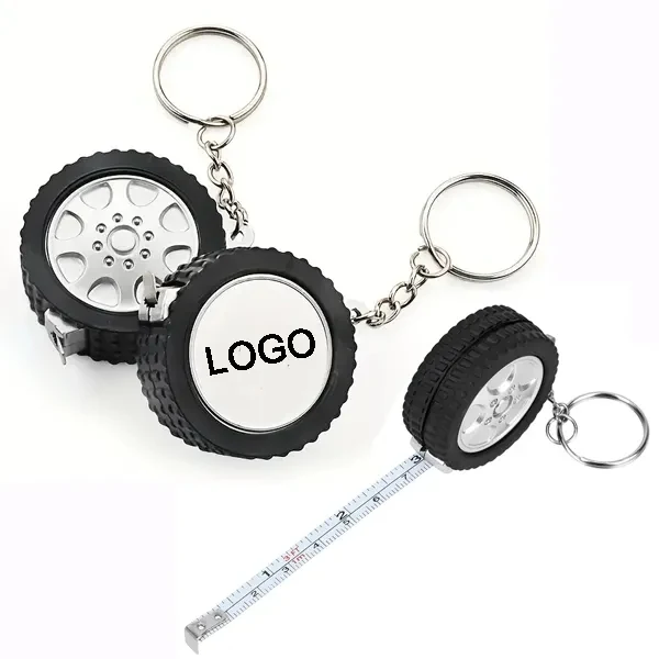 Tire Tape Measure Keychain 1