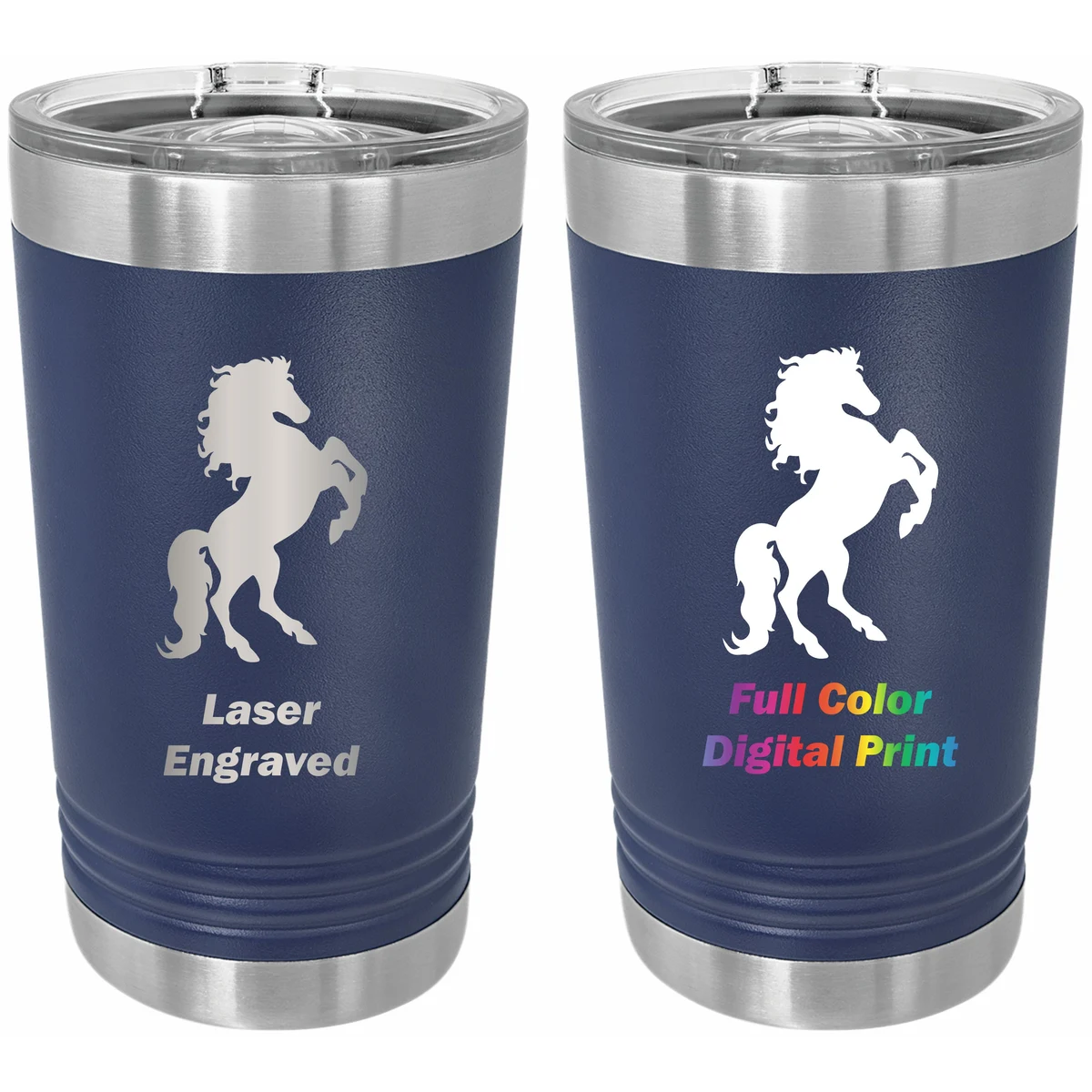 Polar Camel 16 Oz. Pint Tumbler w/Slider Lid 1