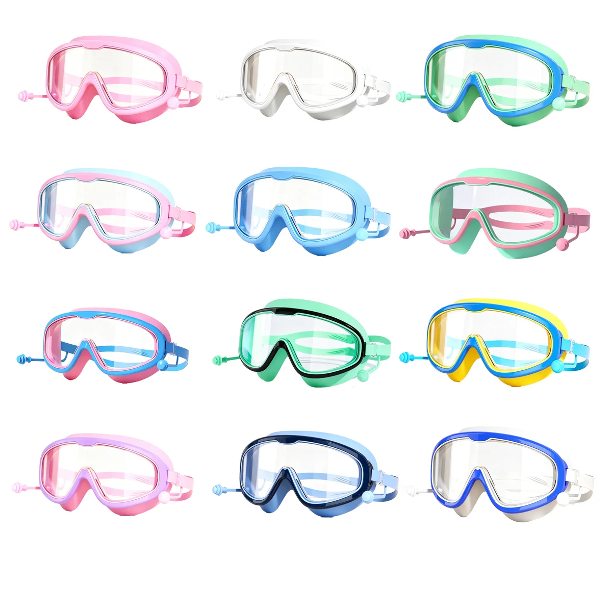 Kids HD Anti-fog Swim Goggles 1