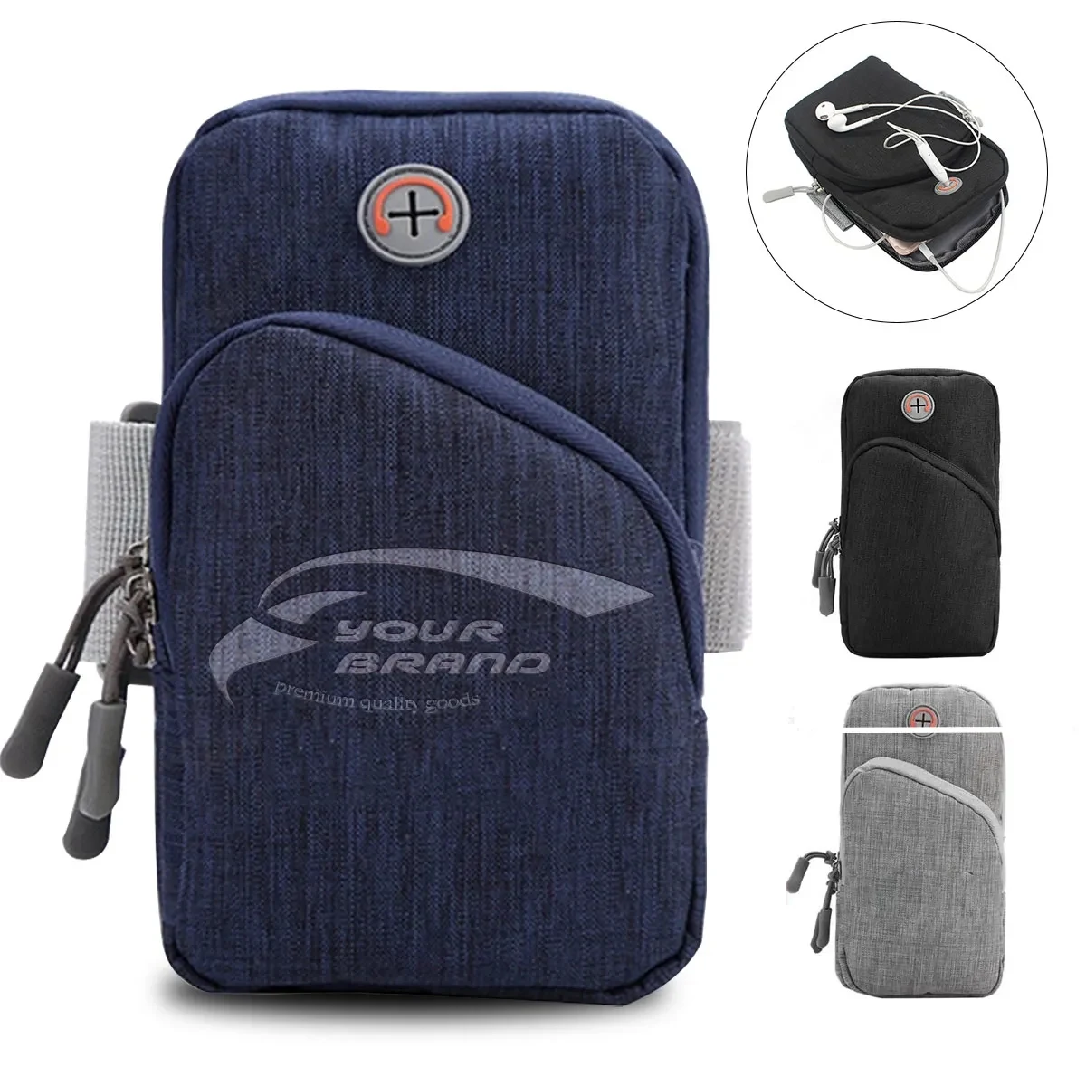 Outdoor Oxford Cloth Sports Hip Running Waterproof Bag 1