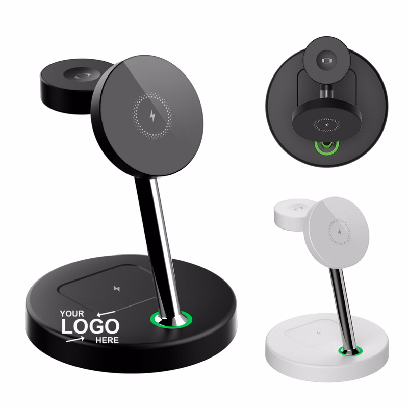 2 in 1 Magnetic Wireless Charging Station