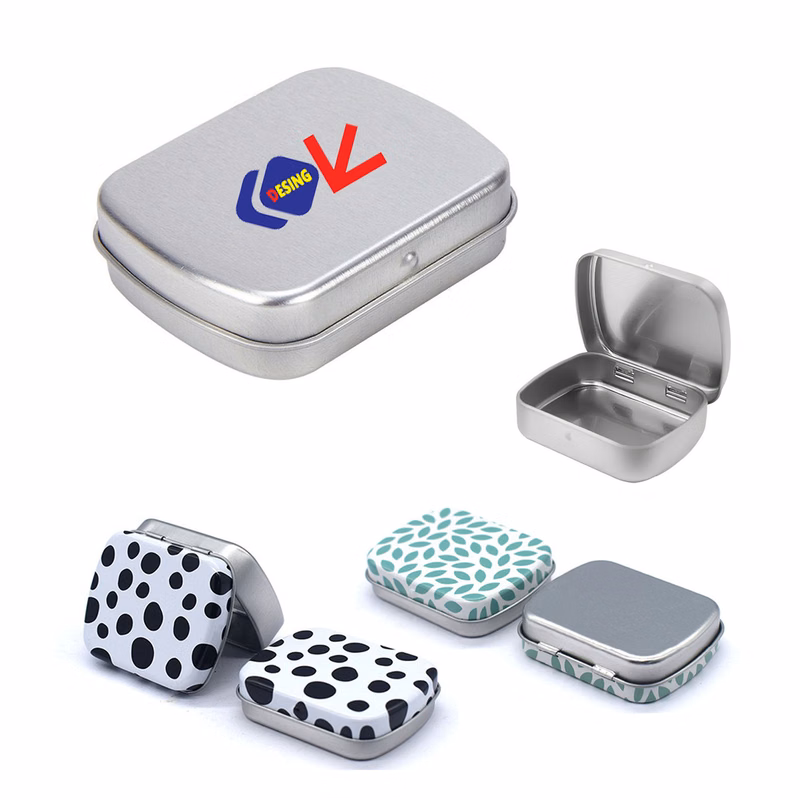 Custom Printed Mini Tin Storage Box