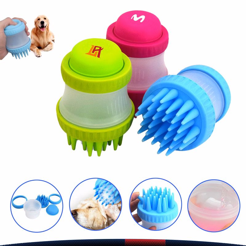 Pire Massage Shampoo Pet Brush