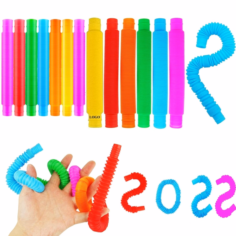 Pop Tube Toys Fidget Unique For Kid Fine Motor Skills