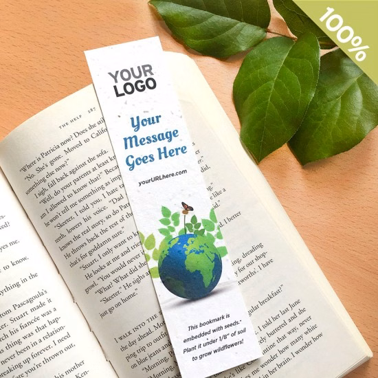 Blooming Earth Large Plantable Bookmarks
