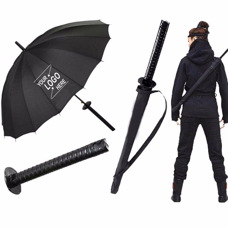 Samurai Sword Style Automatic Umbrella