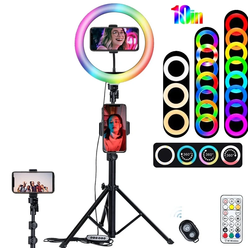 Ring Light with Tripod and Phone Holder 1