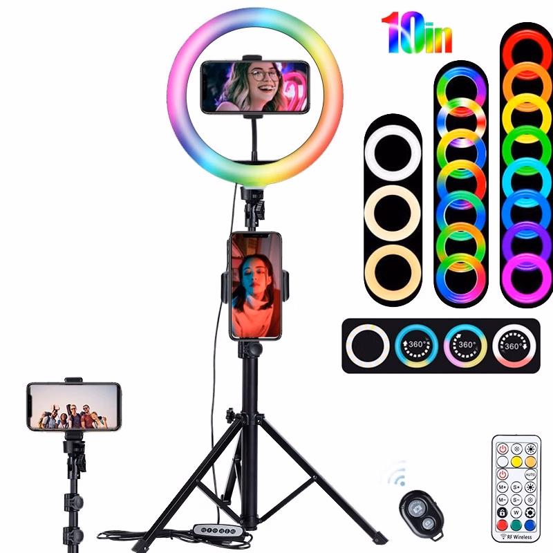 Ring Light with Tripod and Phone Holder