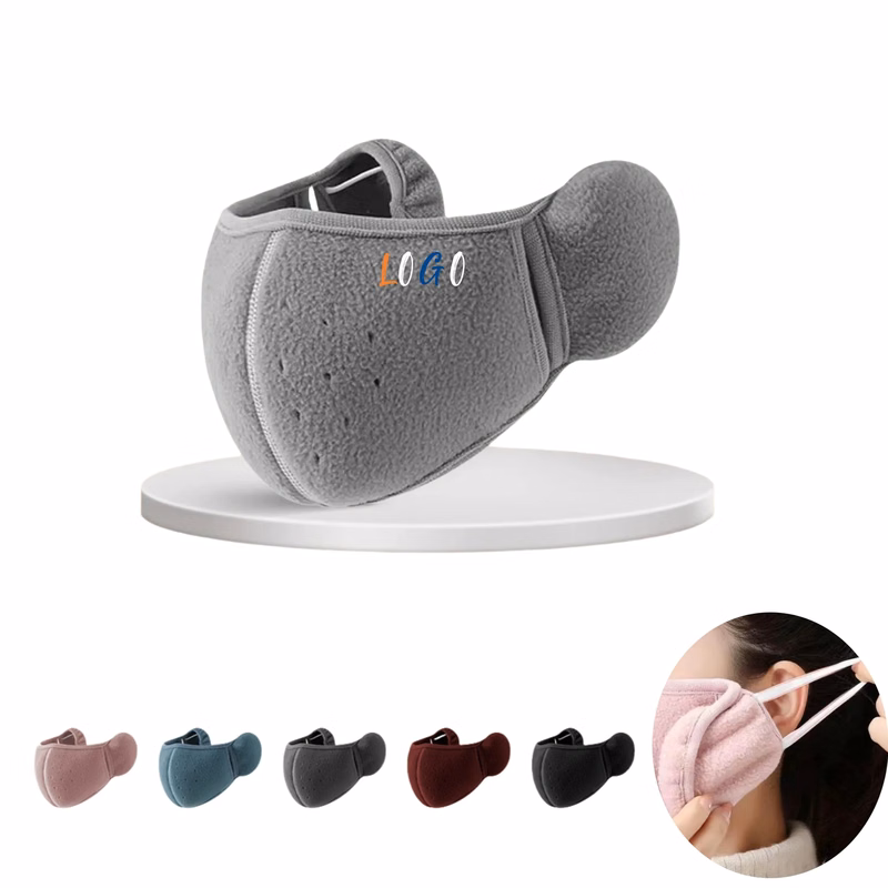Unisex Breathable Winter Warm Windproof Mask Half Face Earfl
