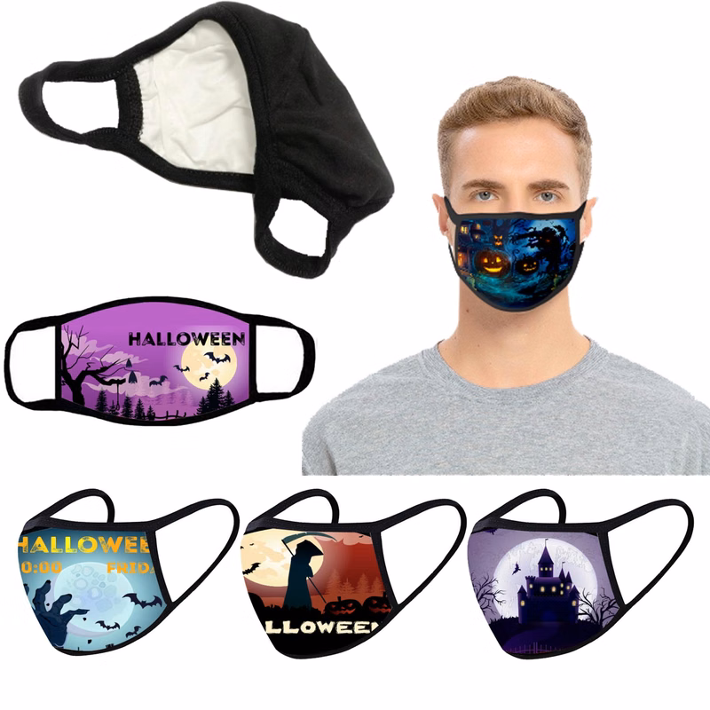 2-Ply Halloween Face Mask