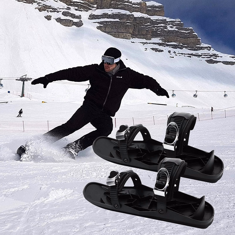 Mini Short Ski Skates for Snow