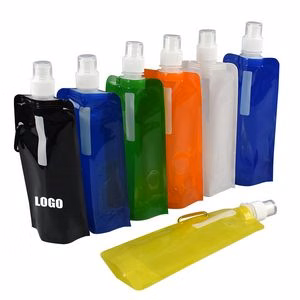 Foldable Water Bag With Carabiner