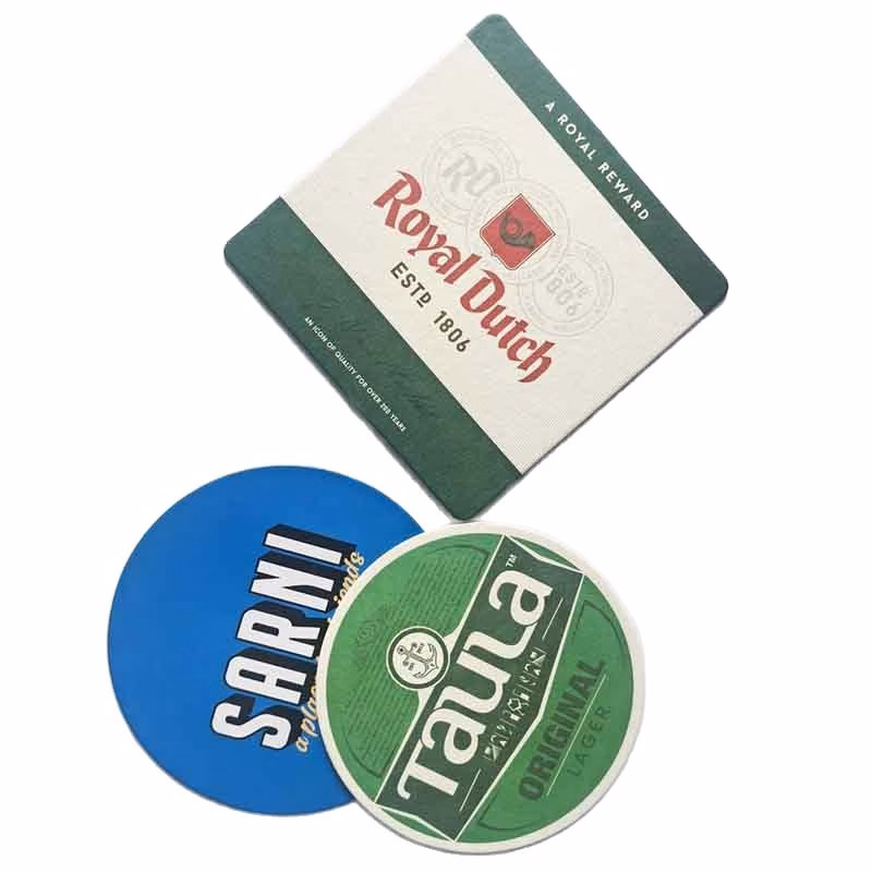 Custom Double-Sided Printed Paper Coaster