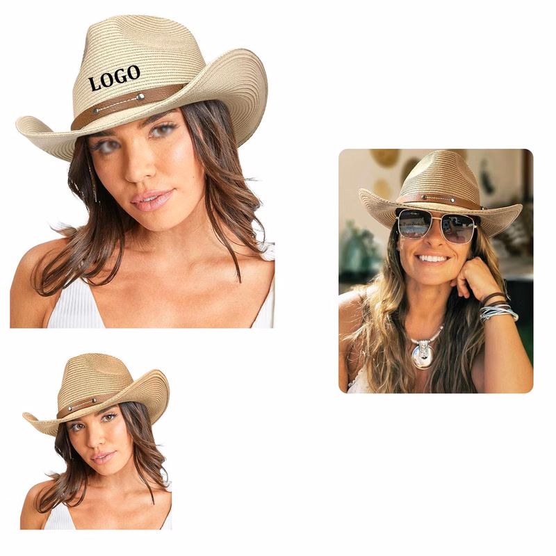 Cowboy Sun Hat for Women Men Western Cowgirl Hat