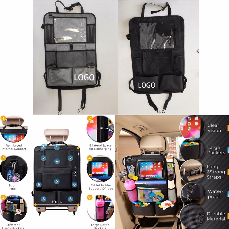 Car Backseat Organizer Kick Mat