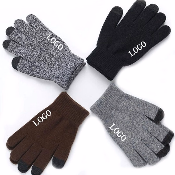 Winter Warm Knitted Screen Touch Gloves
