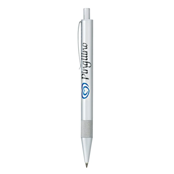 Apolo-I Satin Chrome Metal Pen, Ballpoint pen 1
