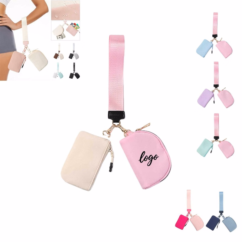 Mini Wristlet Keychain Wallet