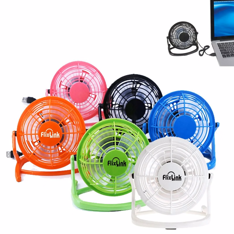 4" USB Plug-In Fan With Custom Imprint