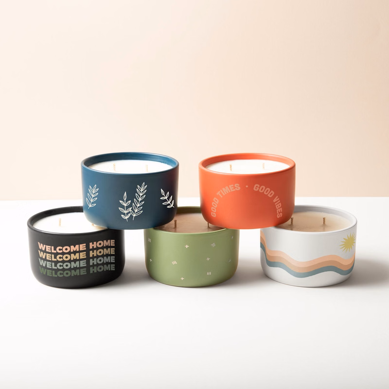 16OZ CERAMIC BOWL CANDLE