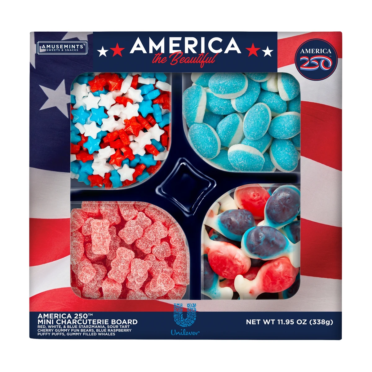 America 250- Mini Charcuterie Tray 1