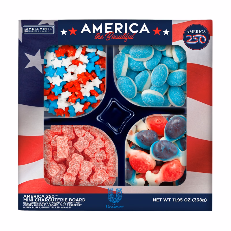 America 250- Mini Charcuterie Tray