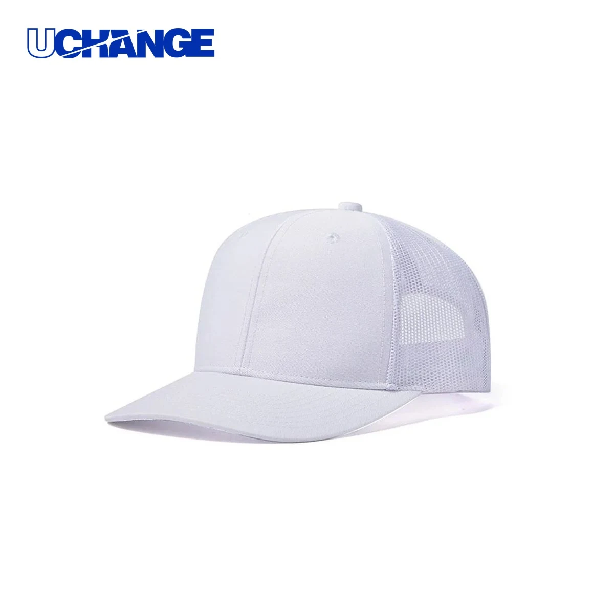 Brushed Cotton Mesh Trucker Cap Headwear with Adjustable Fit 1