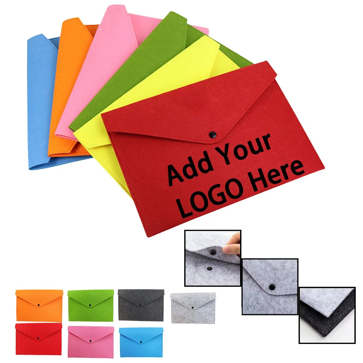 Lightweight and Portable A4 Felt Document Organizer 1