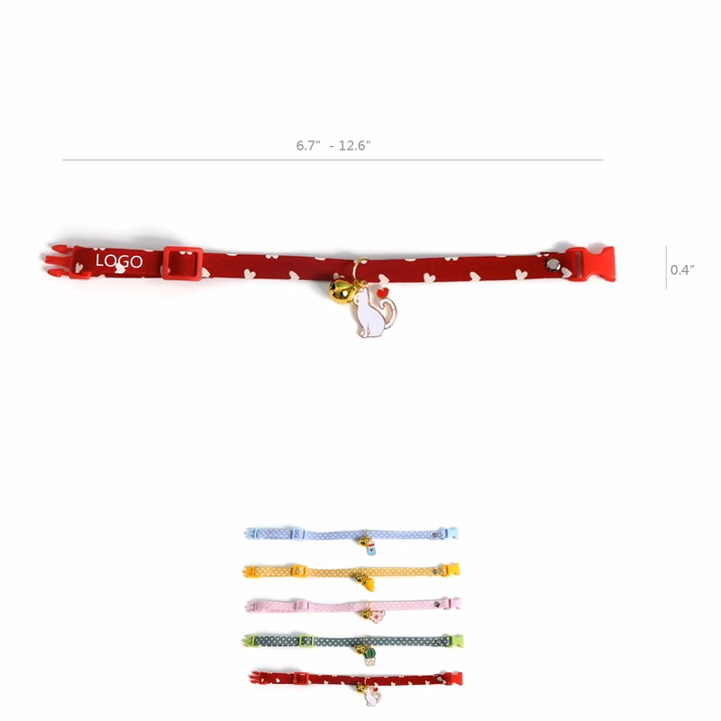 Candy colored pet collars