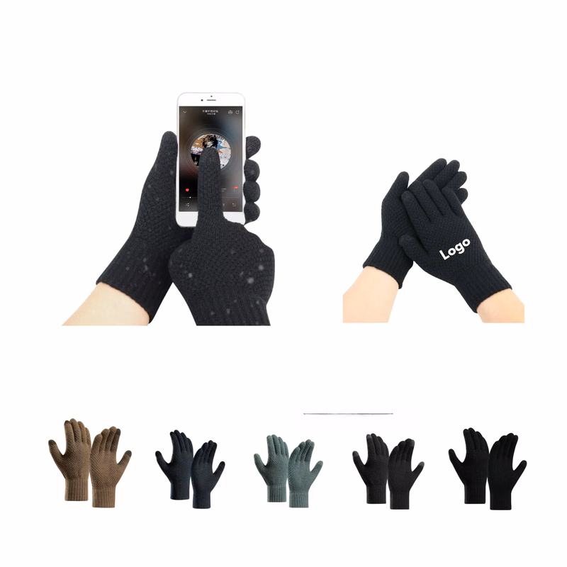 MOQ 50 Pairs Fleece Thickened Gloves