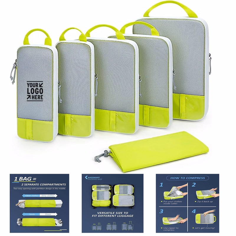 Travel Essential Expandable Luggage Compression Packing Cube Lightweight Packing Organizer Suitcase