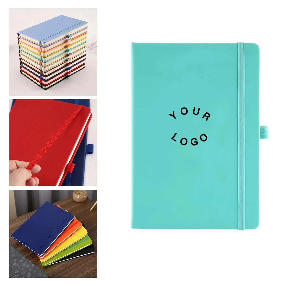 A5 Writing Notebook with Hardcover and Matching Pen 1