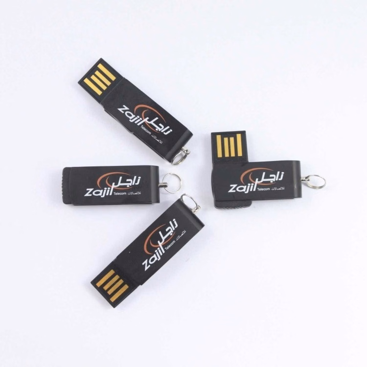 4gb Mini USB Flash Drivers With Two Color Screen Imprinted
