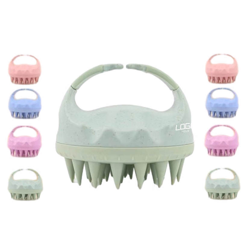 Portable Silicone Shampoo Massage Brush