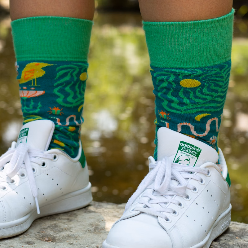 Patterned Summer Socks - Fun Designs for Warm Weather - American Made