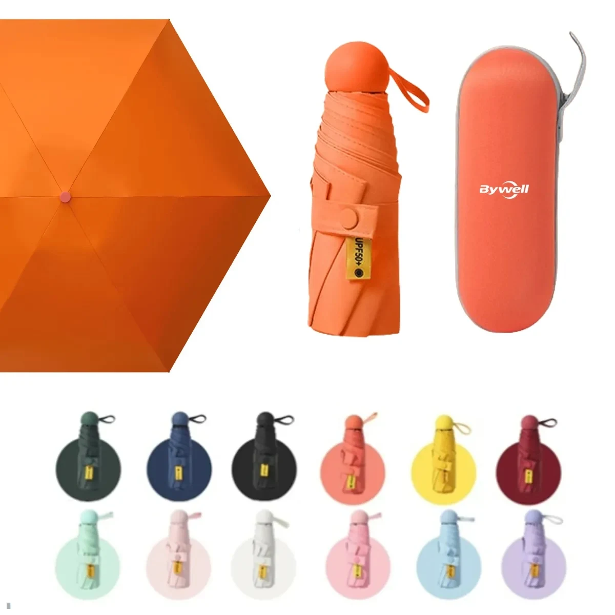 Mini Windproof Sun & Rain Umbrella 1