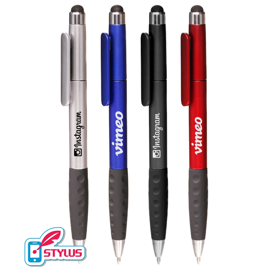 Union Printed "Frilly" Stylus Twist Pen 1