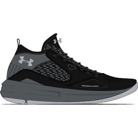 UA Lockdown 5 Grade School Basketball Shoes 1