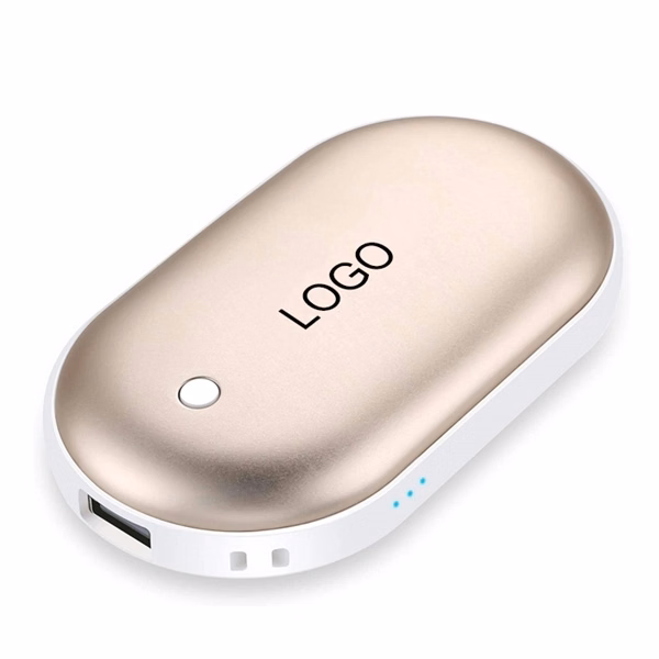 Reusable Electric Hand Warmer & Power Bank