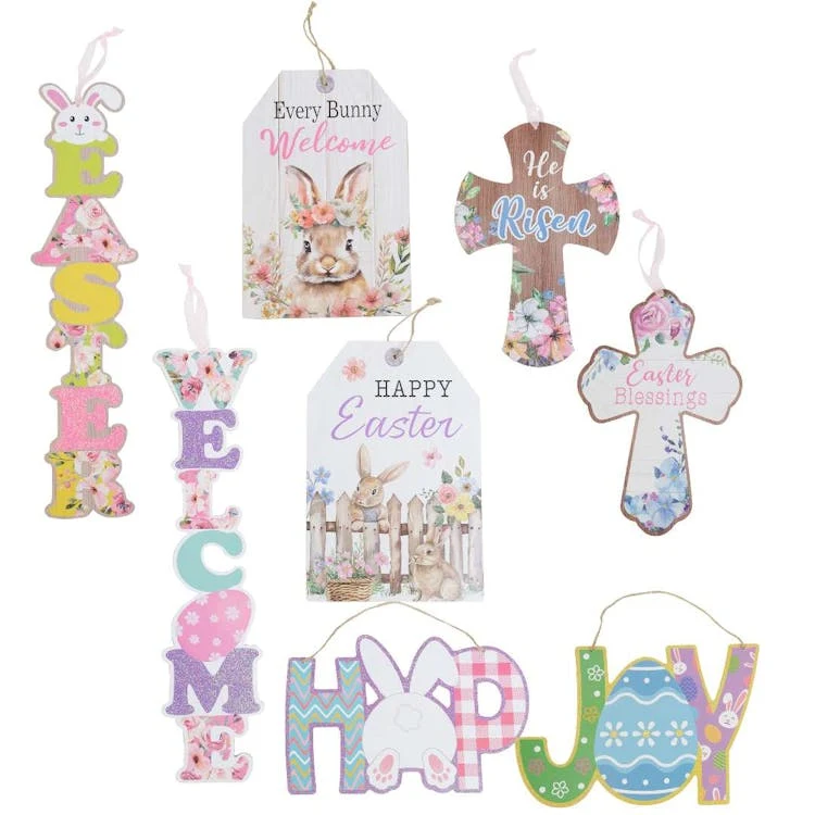Easter Wall Plaques - Assorted Designs 1