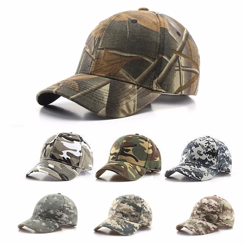 6 Panel Camouflage Baseball Cap