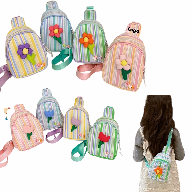 Childrens Sling Bag Adjustable Chest Pack