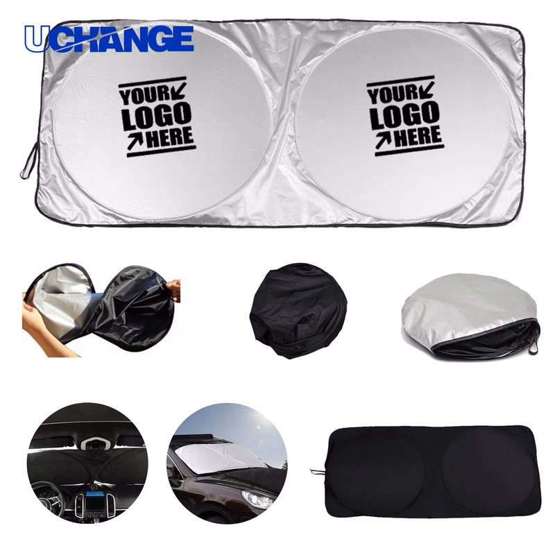 Foldable Double Circle Car Sunshade